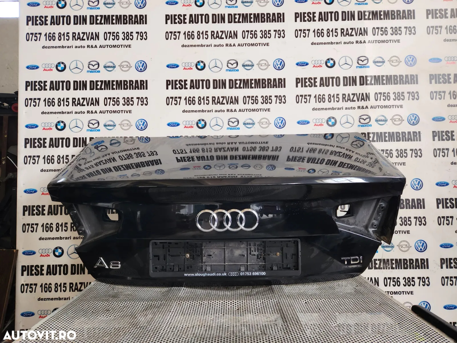 Capota Spate Portbagaj Audi A8 4H D4 An 2010-2011-2012-2013-2014-2015-2016-2017 Non Facelift Dezmem - 4