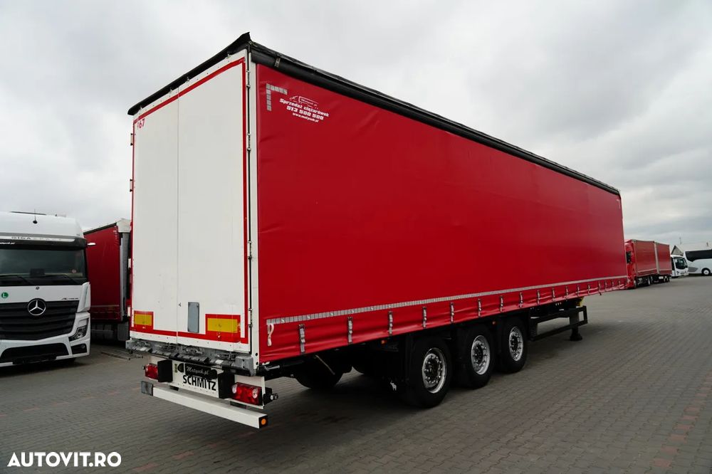 Schmitz Cargobull CORTINĂ / JOLODA / REMORCA RODA / VARIOS / 385/55 R22.5 / ACOPERIȘ CULISANT - 6