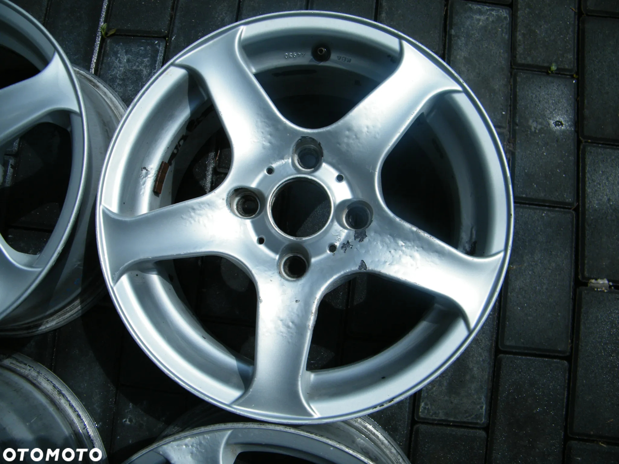 Felgi aluminiowe alufelgi komplet 4x115 6,5J x 15 otwór 67 - 2