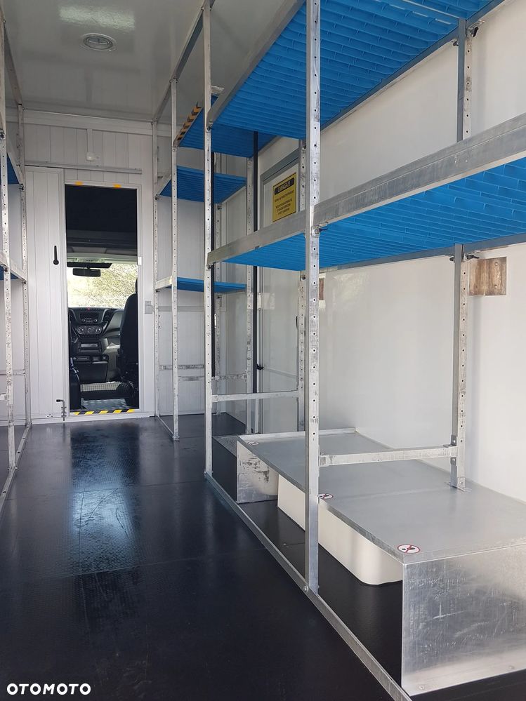 Iveco DAILY KONTENER NISKOPODŁOGOWY 4,43x2,23x2,42 SKLEP KAMPER FOODTRUCK BAR KLIMA KONIOWÓZ - 19