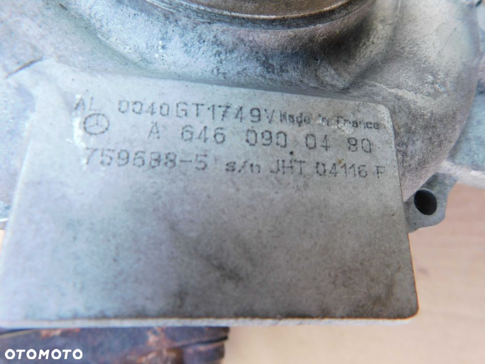 Turbosprężarka Turbina Kolektor Mercedes Sprinter 906 2.2 CDI OM646 A6460900480 - 3