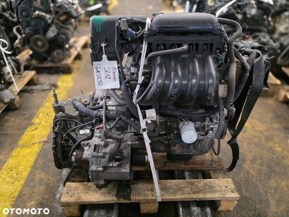 NISSAN CR12 1.2 benzyna silnik kompletny z pełnym osprzętem gotowy do montażu - 4
