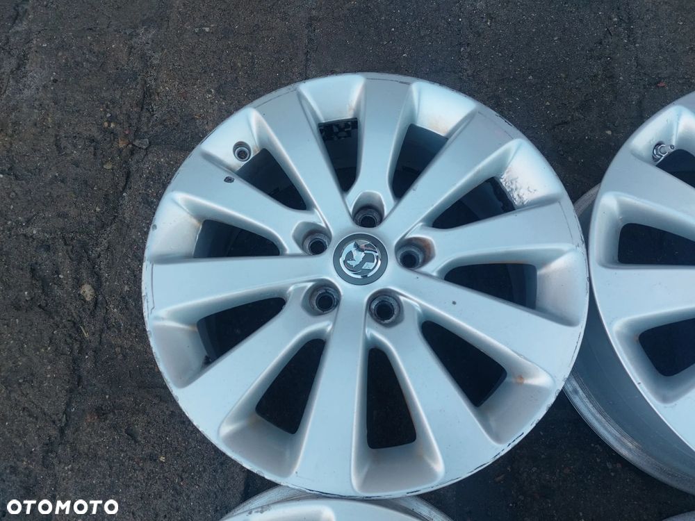 OPEL ASTRA J FELGI ALUMINIOWE R17 7J ET44 5X115 ORYGINAŁ OE PROSTE! - 2