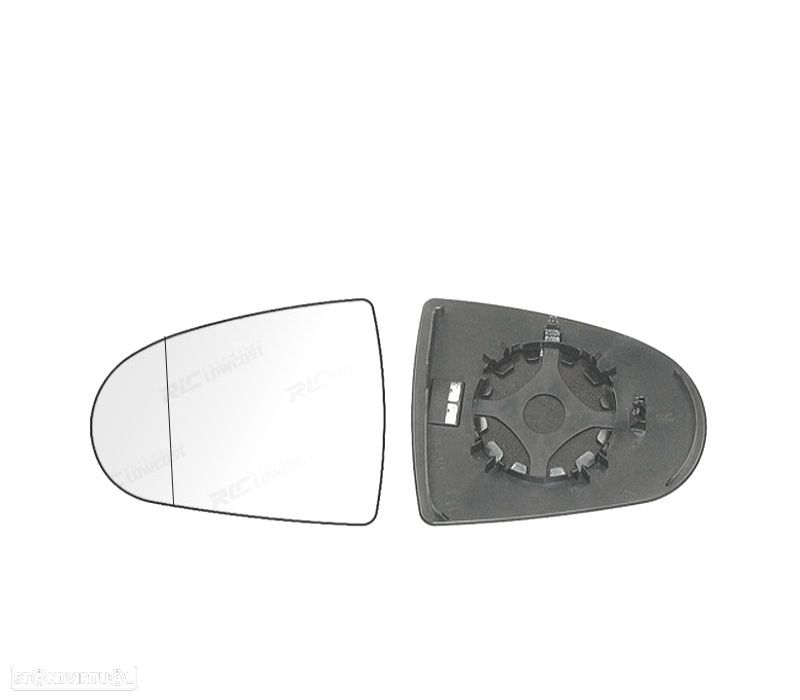 VIDRO ESPELHO BASE ESQUERDA MITSUBISHI COLT 04-12 - 1