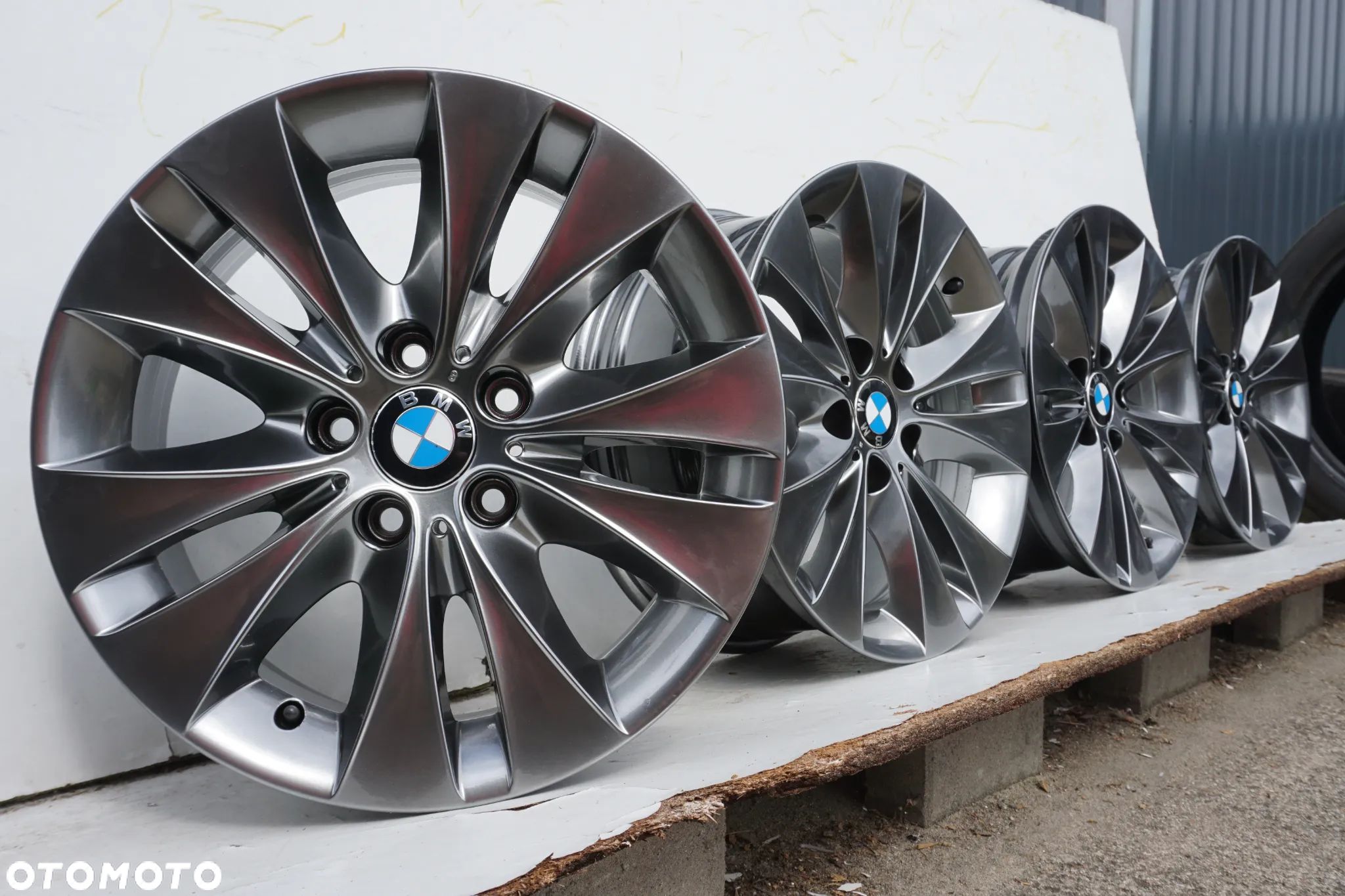 BMW 5x120 17 7,5J et20 shadow chrome - 1