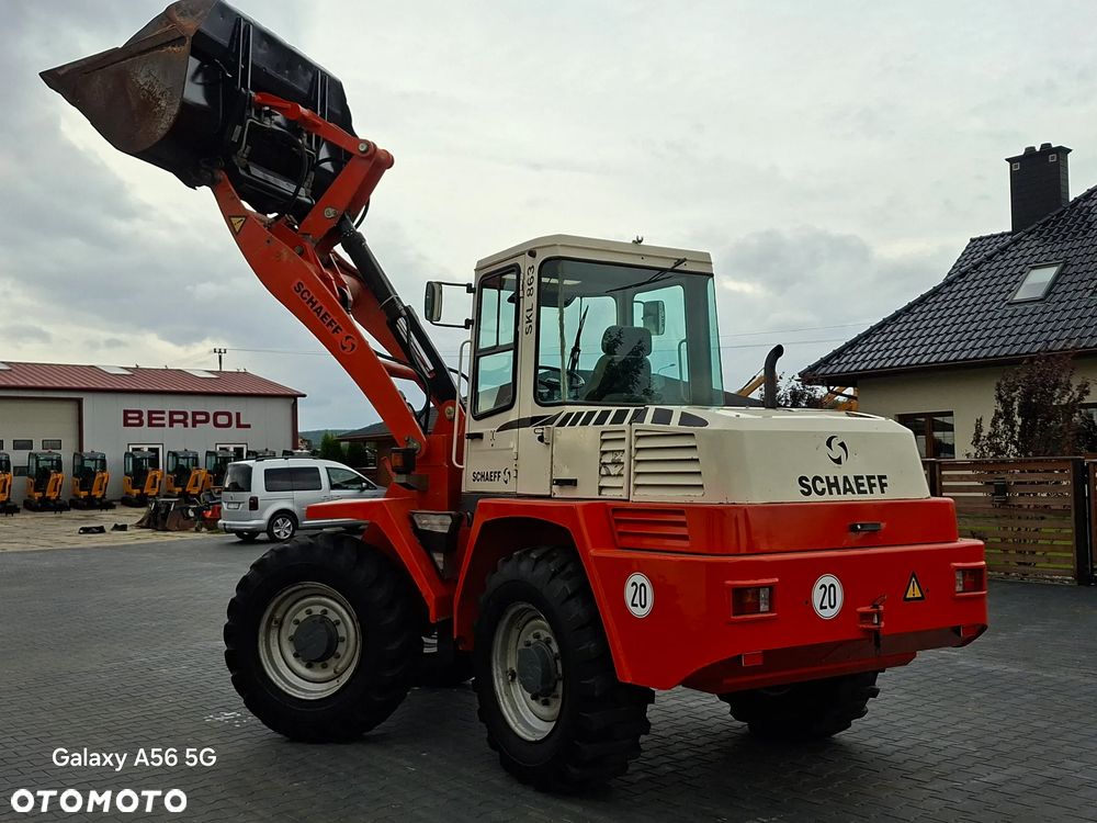 Schaeff SKL863 z Niemiec Łyżka+Widły - 1
