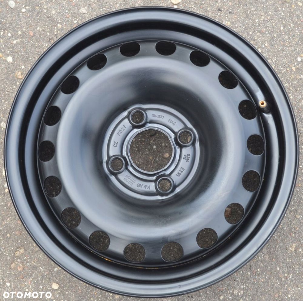 FELGA STALOWA OEM VW SKODA SEAT 4x100 5J14 ET 35 x1szt F-423 - 9