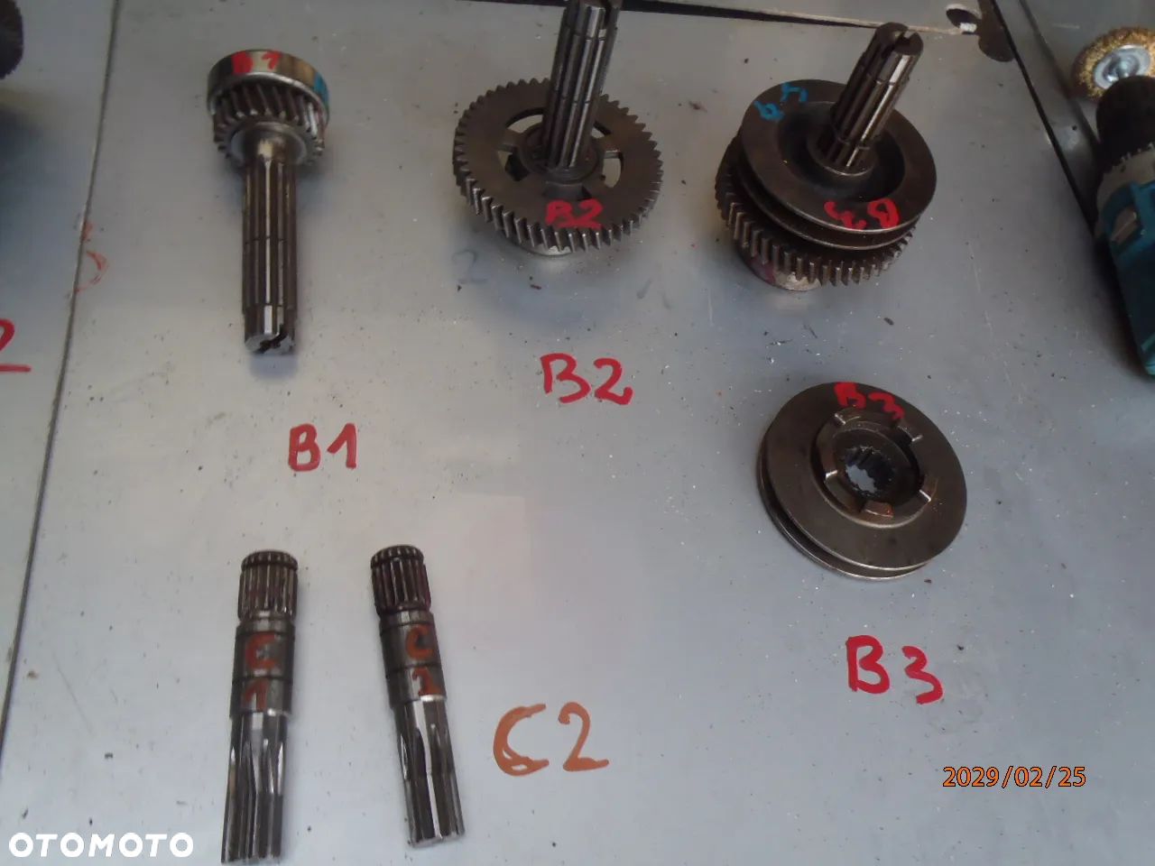 skrzynia biegów tryby frez koło zębatka łożysko napęd mechanizm różnicowy aixam ligier chatenet simpa beriel nova xtoo xtu baroder microcar jDM Grecav Bellier 741 721 751 - 1