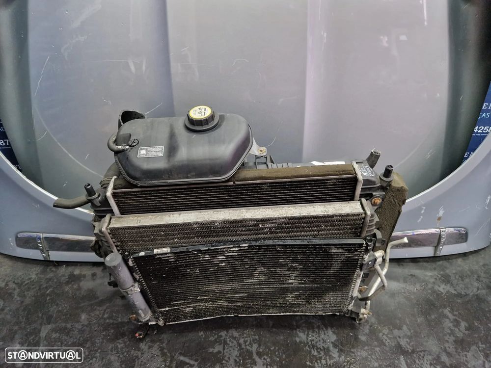 Frente completa usada JAGUAR XF X250 2.7D parachoques guardalamas capot oticas radiadores - 14