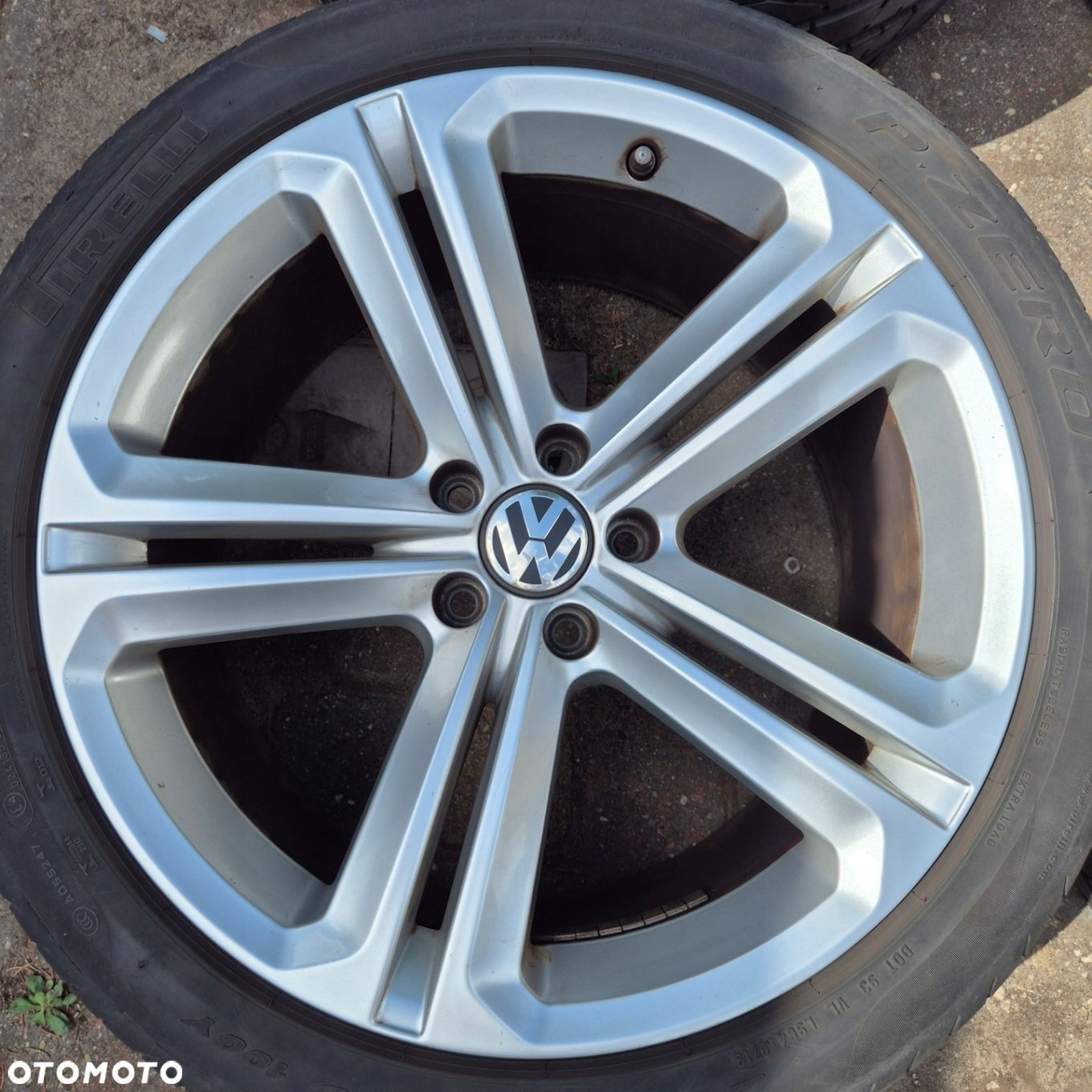 LATO KOŁA 19 ORYGINAŁ VW TIGUAN R-LINE 255/40 R19 czujniki - 3