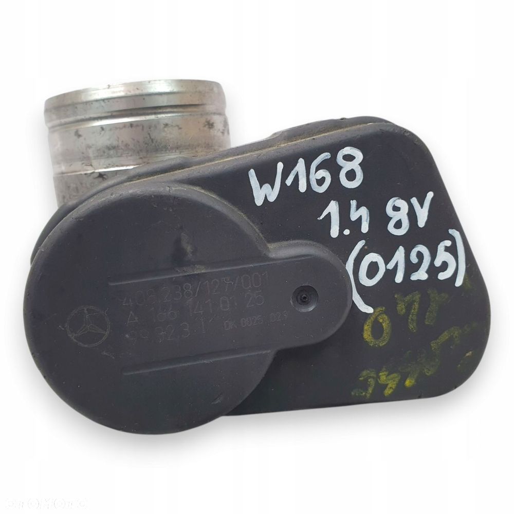 PRZEPUSTNICA Mercedes Klasa A W168 Vaneo 1.4 8V A1661410125 - 1