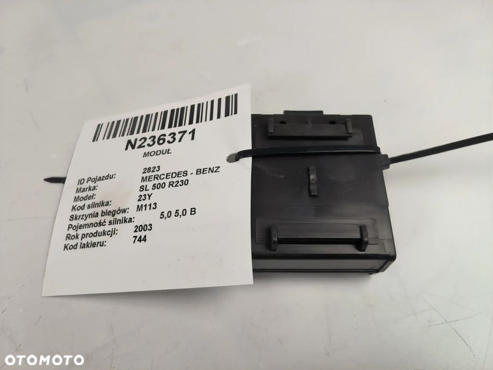 Sterownik / Moduł alarmu A2118209126 Mercedes-Benz SL-class, SL R230  2003r. - 2