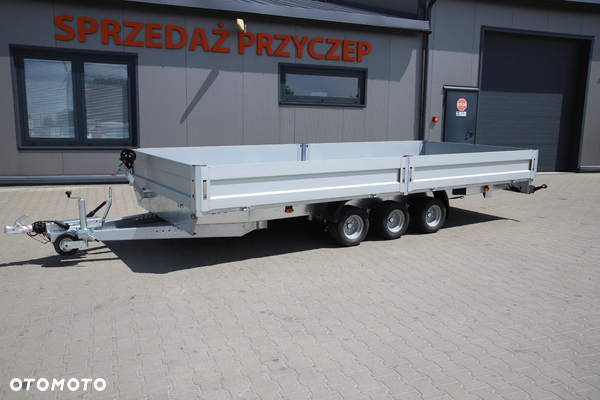 Niewiadów Boss 5 X 2.1 Burty Aluminiowe 3 Osie Po 1350kg Koła 195R10C