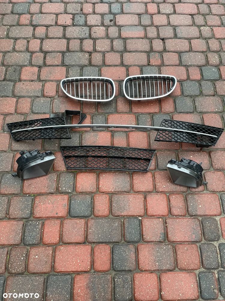 bmw e60 e61 lift przewody spryskiwacze lamp nadkola kratka zderzaka halogen
