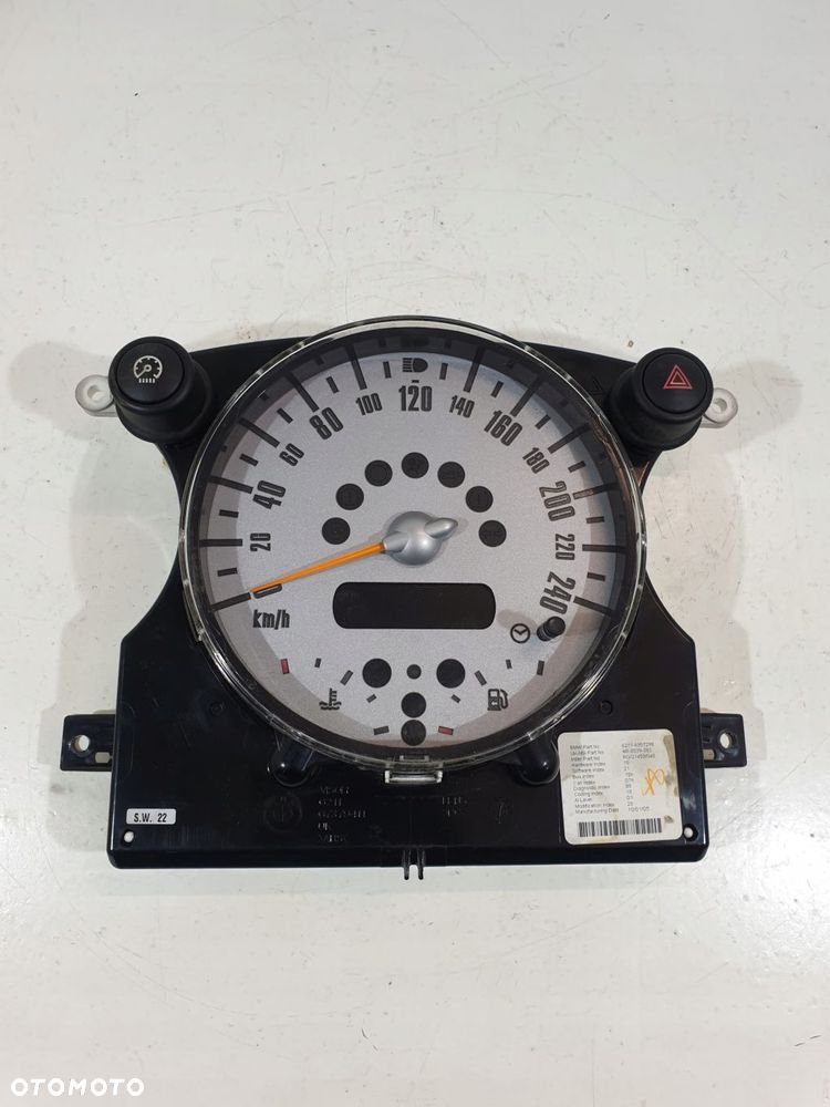 licznik zegar 67379411 mini cooper one r50 r53 eu 1.4d - 1
