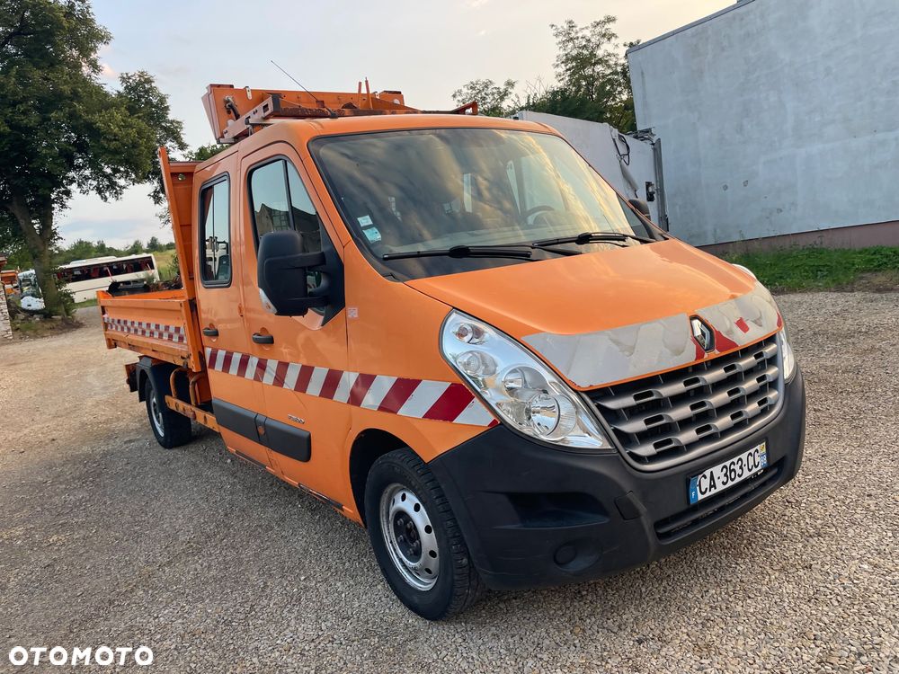 Renault Master wywrotka dubel kabina 7 osób - 4