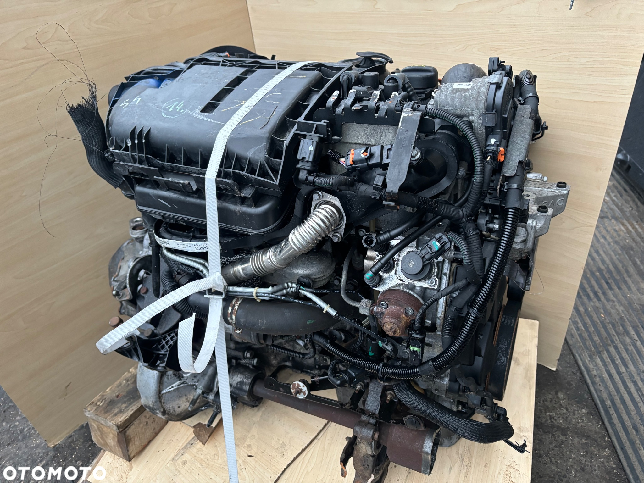 SILNIK kompletny 1.6 eHDI 8V 9H06 10JBEM PEUGEOT CITROEN - 5