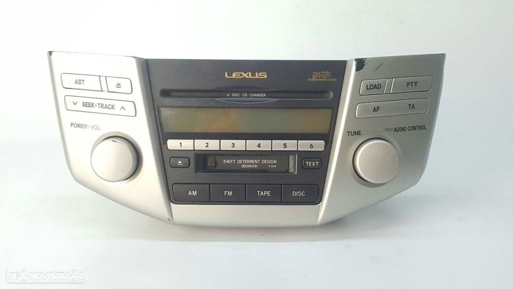 SISTEMA AUDIO / RADIO CD LEXUS RX 300(MCU35) LUXURY - 1