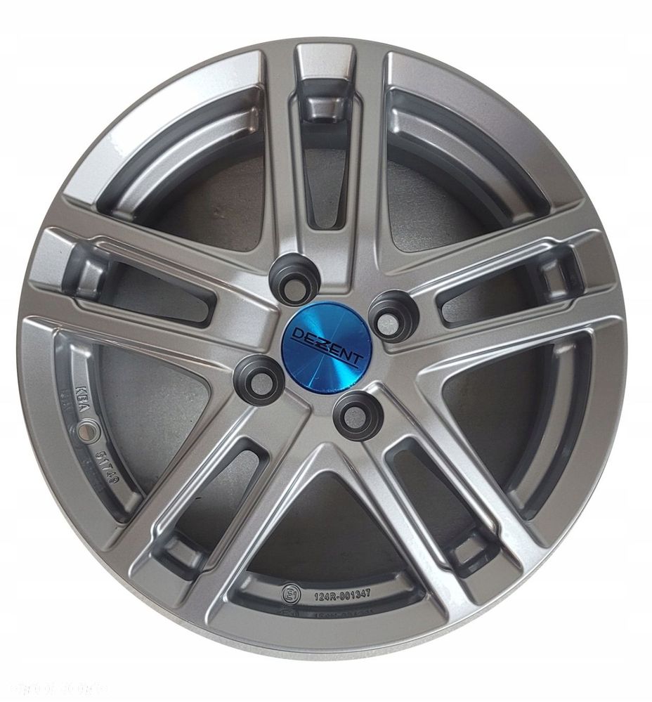 FELGA MAZDA 2 DJ MX-5 MX-3 6x15 15 ET47 4X100 TOYOTA AYGO NOWA DEZENT - 1
