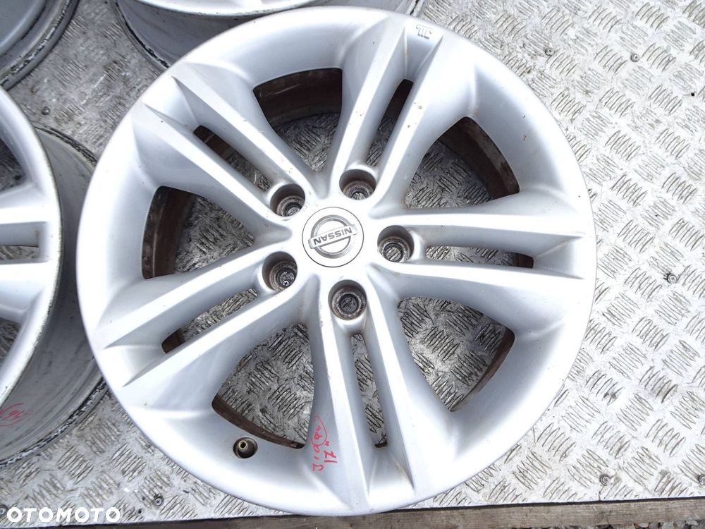 alufelgi kpl. nissan qashqai j10 17" 5x114.3 et 40 - 14