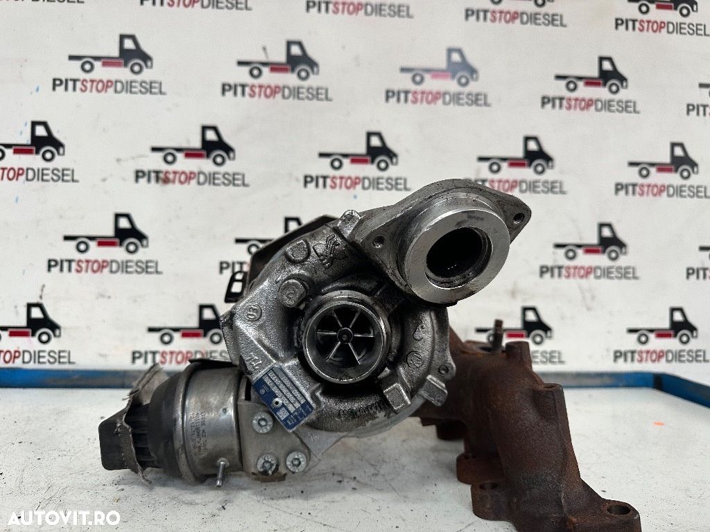 Turbo turbina turbosuflanta 03L253056G Audi Seat Skoda VW 2.0 TDI CFF 2008 2009 2010 2011 2012 2013 2014 - 1