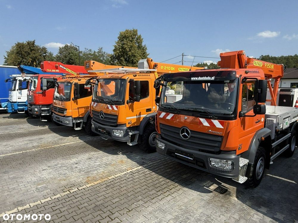 Mercedes-Benz Atego 818 E6 4x4 Zwyżka PALFINGER P250 BK Podnośnik Koszowy - 9