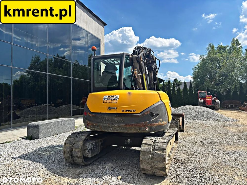 Mecalac 8 MCR MINI-KOPARKA 2012R. | MECALAC 6 MCR, JCB 8065 8080 8085 85 Z VOLVO ECR 88, CAT 308, 307 , BOBCAT 80 KOMATSU PC 88 - 17