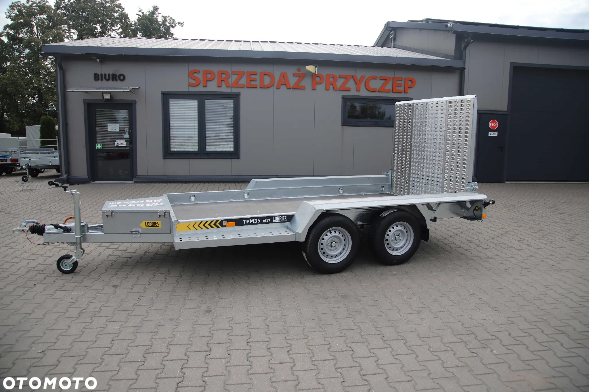 Lorries TPM35-3617 przyczepa do transportu maszyn budowlanych i minikoparek - 5