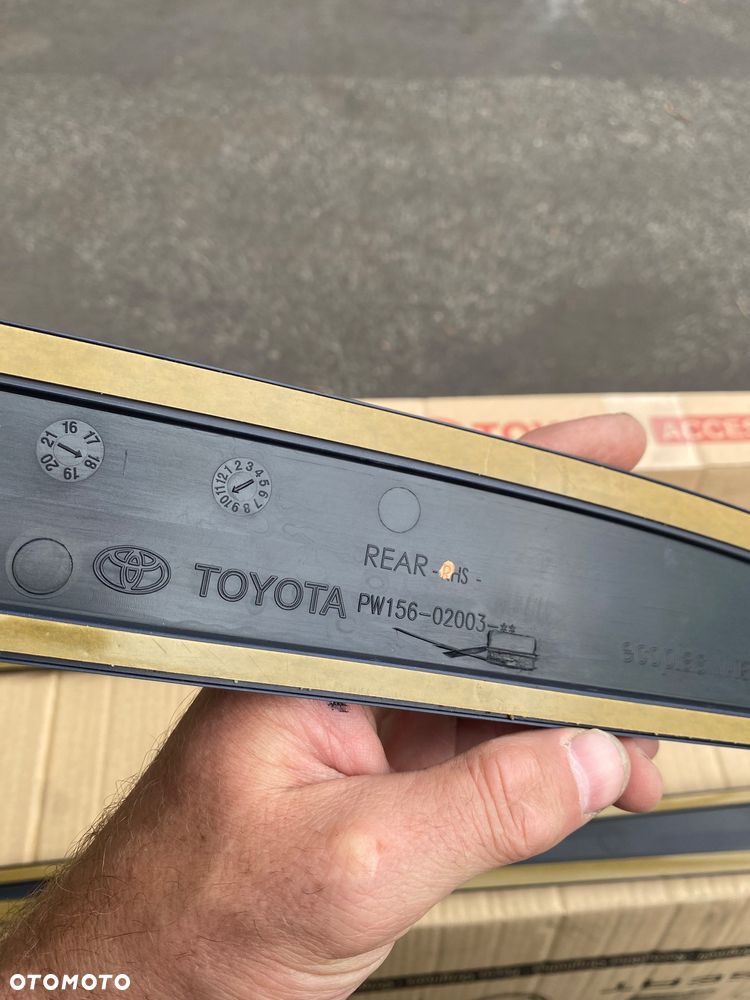 TOYOTA AURIS 2 II NOWE ORYGINALNE! LISTWY NA DRZWI KOMPLET LISTEW DRZWIOWYCH 4 x LISTWA DRZWI PW156-02002  PW156-02004 PW156-02001 PW156-02003  Wwa - 5