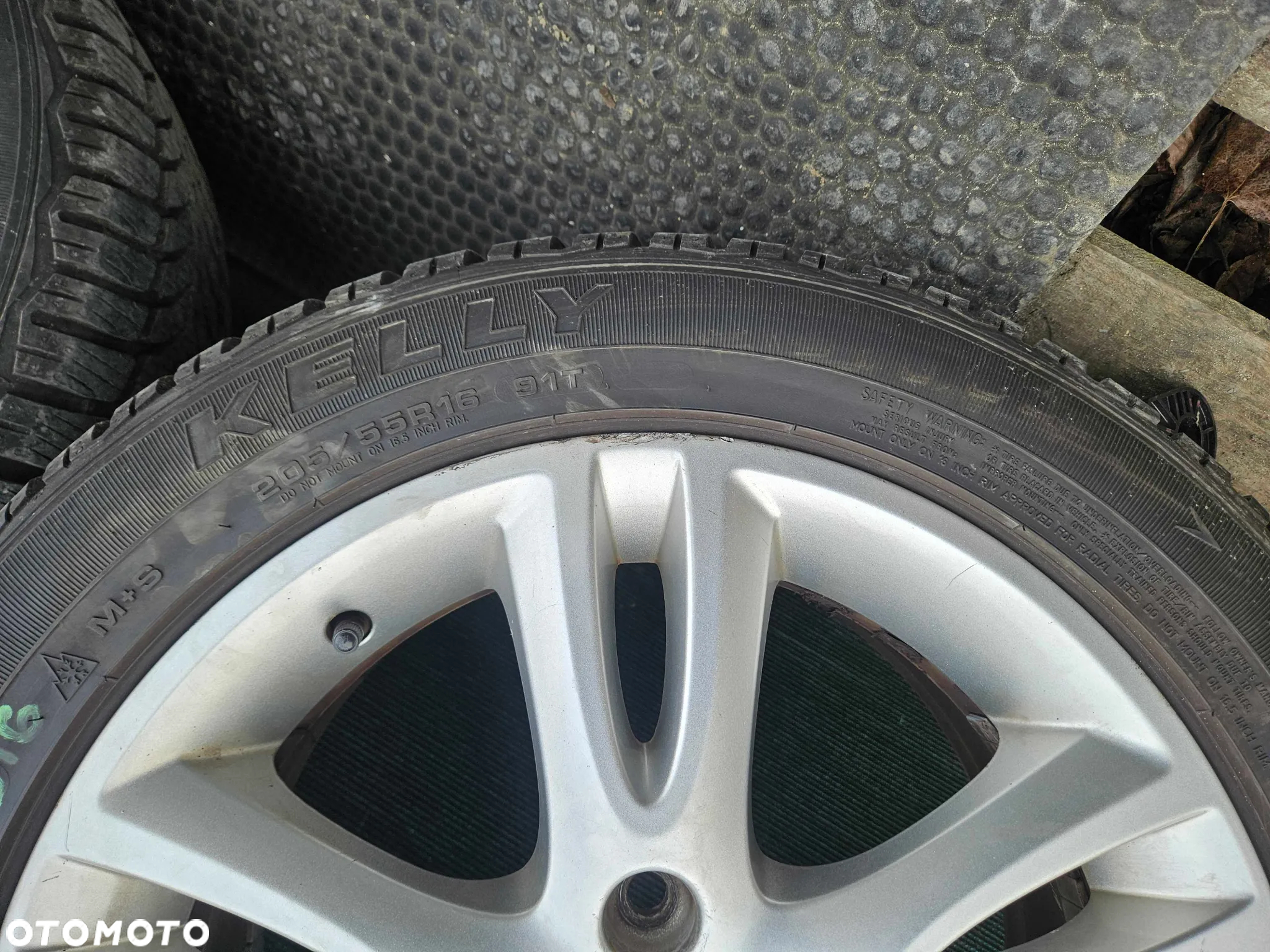 Kola Alu Felga Alufelgi Kolo Felgi Opony Zimowe 205/55 R16 5x100 6.5J ET43 Skoda Seat AUDI VW - 6