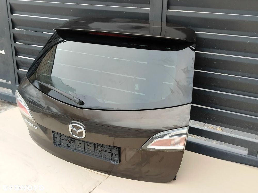 KLAPA BAGAŻNIKA MAZDA 6 GH KOMBI LIFT 39Y ŁADNA KOMPLETNA - 2