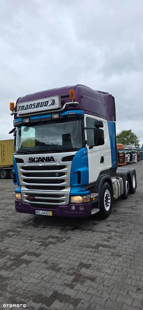 Scania R420 ,reterde, manual ,6x2 pusher - 1