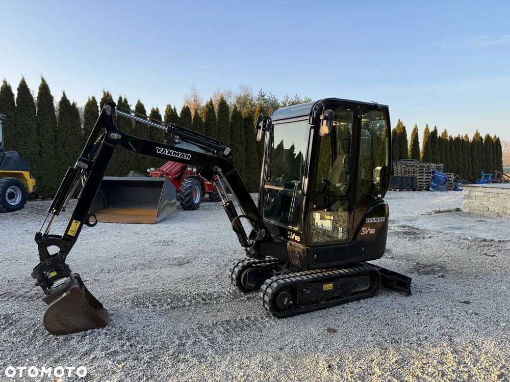 Yanmar SV18 SV 18 / 2017 ROK / TYLKO 2101 MTH! / POWERTILT / Z NIEMIEC / PIĘKNA / ORYGINAŁ / 15 16 17 20 22 301.6 301.8 VIO PC KX 018 19C 16C - 13