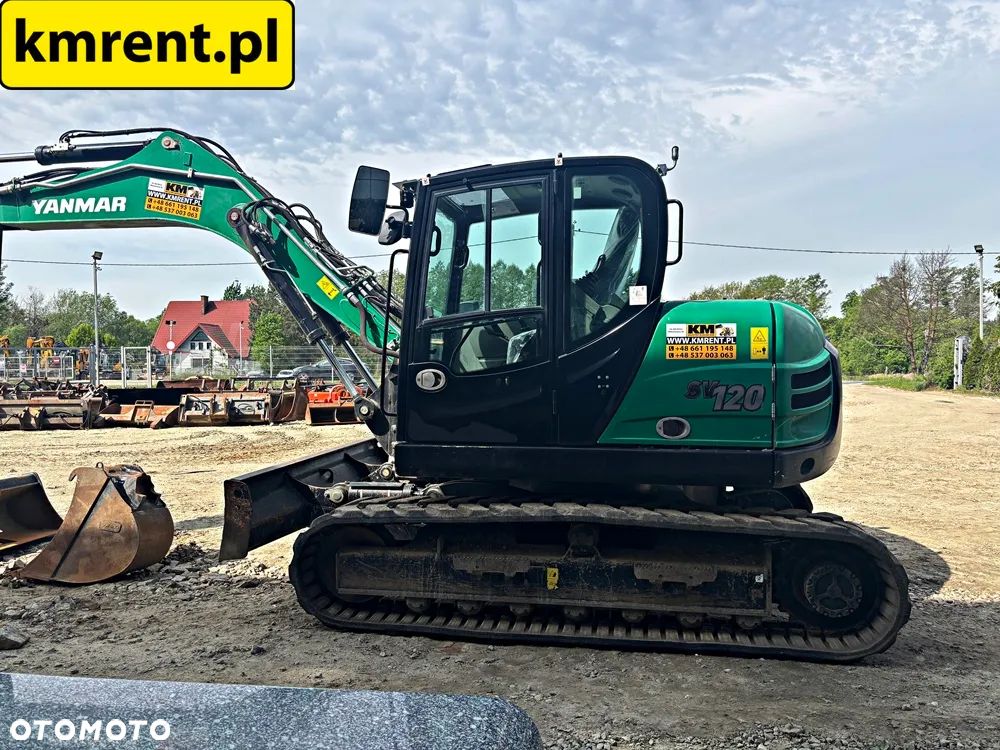 Yanmar SV120 KOPARKA GĄSIENICOWA MTH:3014 2018r. | JCB JS 130 145 CAT 311  313 313 MECALAC 714 MC KOMATSU PC 148 - 20