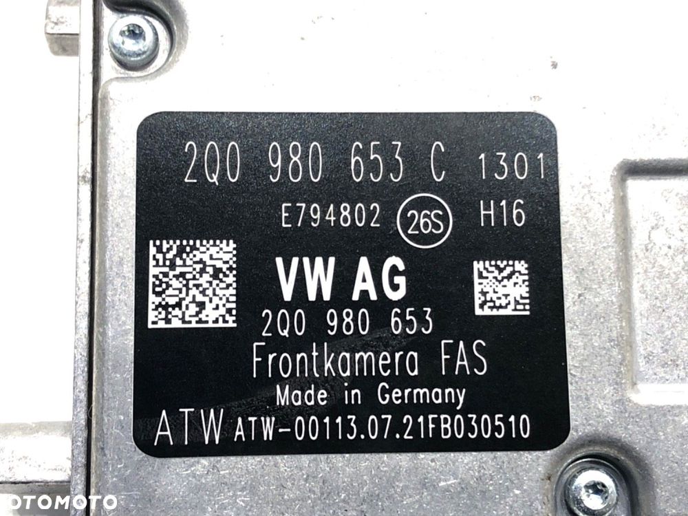 KAMERA SZYBY PRZEDNIEJ  VW ARTEON (3H7, 3H8) 2017 - 2022 TSI R 235 kW [320 KM] benzyna 2020 - 2022 - 4