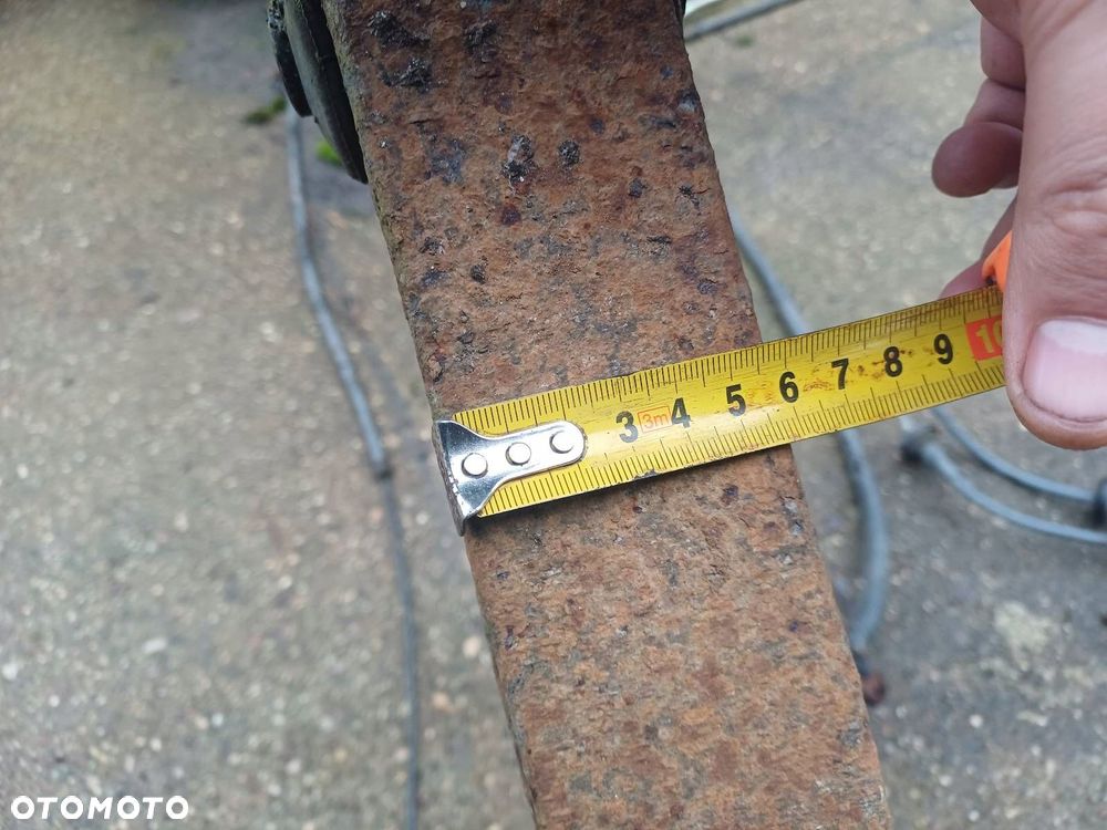 OŚ BELKA ZAWIESZENIA TYŁ + RESORY IDEALNA NA PRZYCZEPKĘ - 5