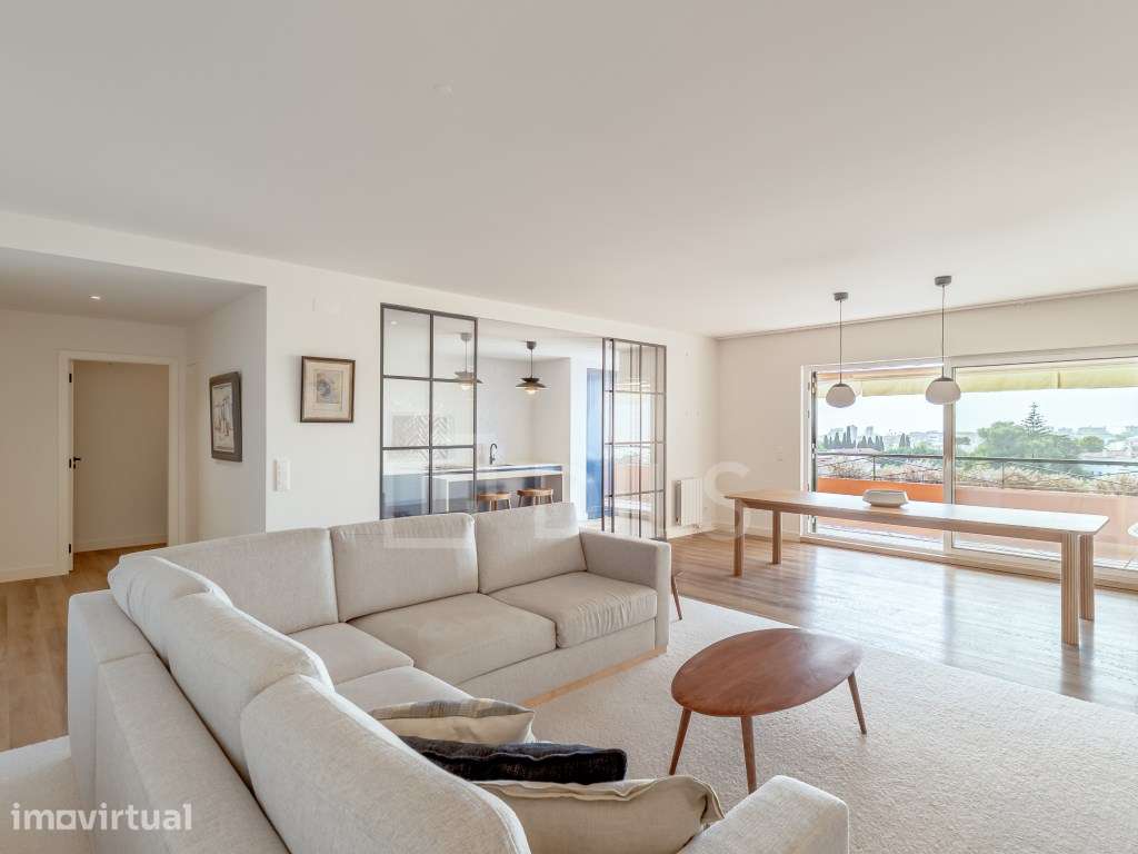 Apartamento T2, com vista mar e piscina, no Monte Estoril. - Grande imagem: 4/20