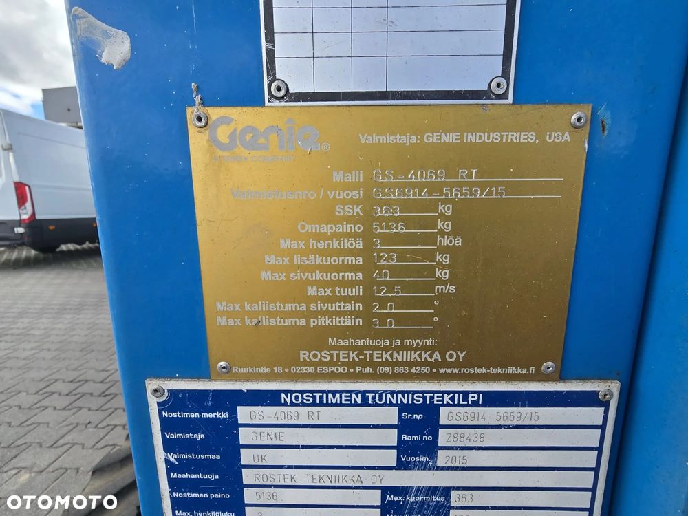 Genie GS4069 RT - 13