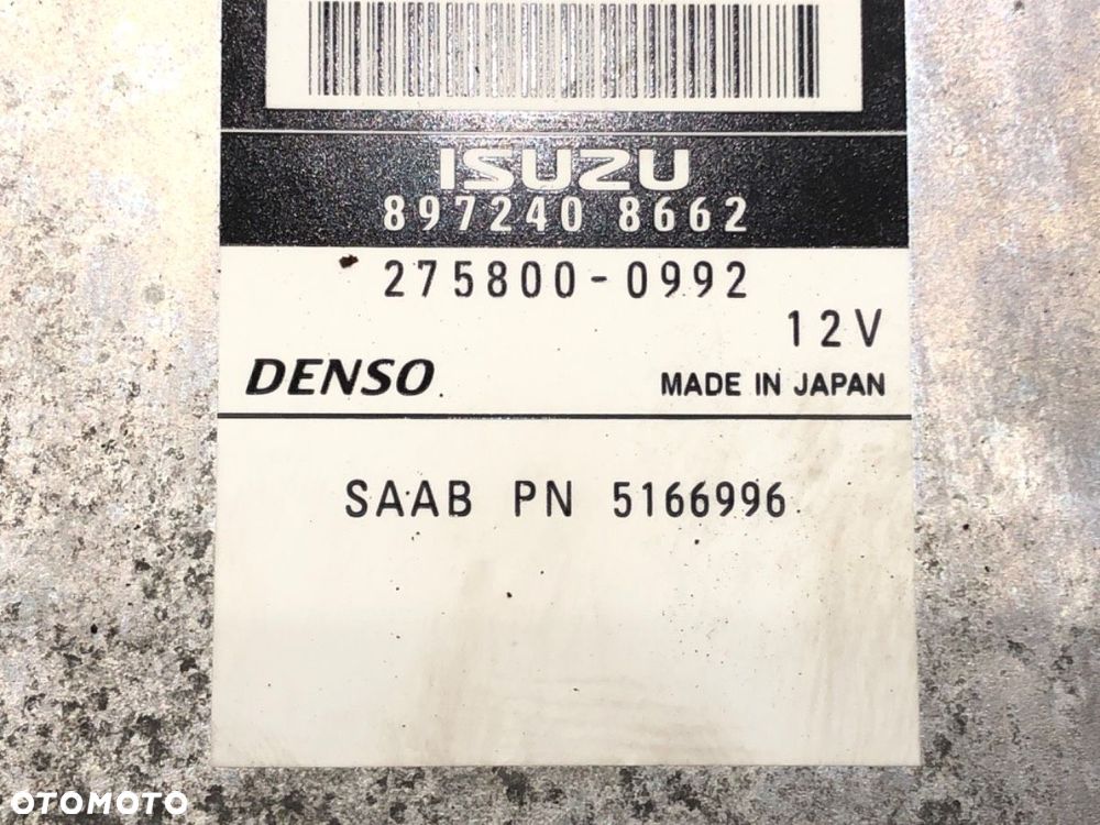 KOMPUTER SILNIKA - 59.00 PLN - SAAB 9-5 Kombi (YS3E) 1998 - 2009 3.0 TiD 130 kW [177 KM] olej - 5