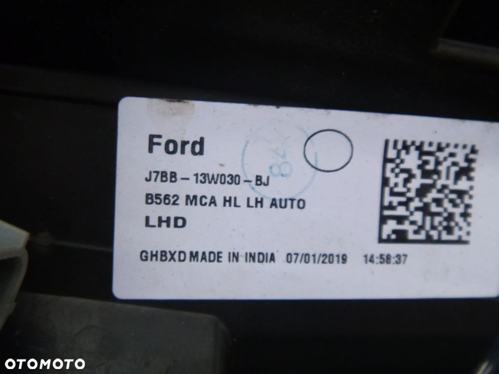 FORD KA + KA PLUS LIFT 2018  LAMPA LEWA ORYGINAŁ J7BB-13W030-BJ - 7