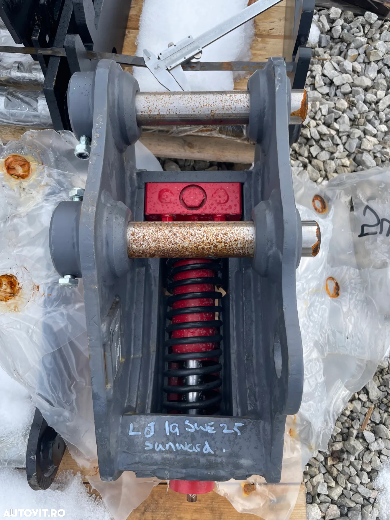 Sistem Strickland Rapid Automat De Prindere Cupe Pentru Excavatoare cu bolt de 40mm - 3
