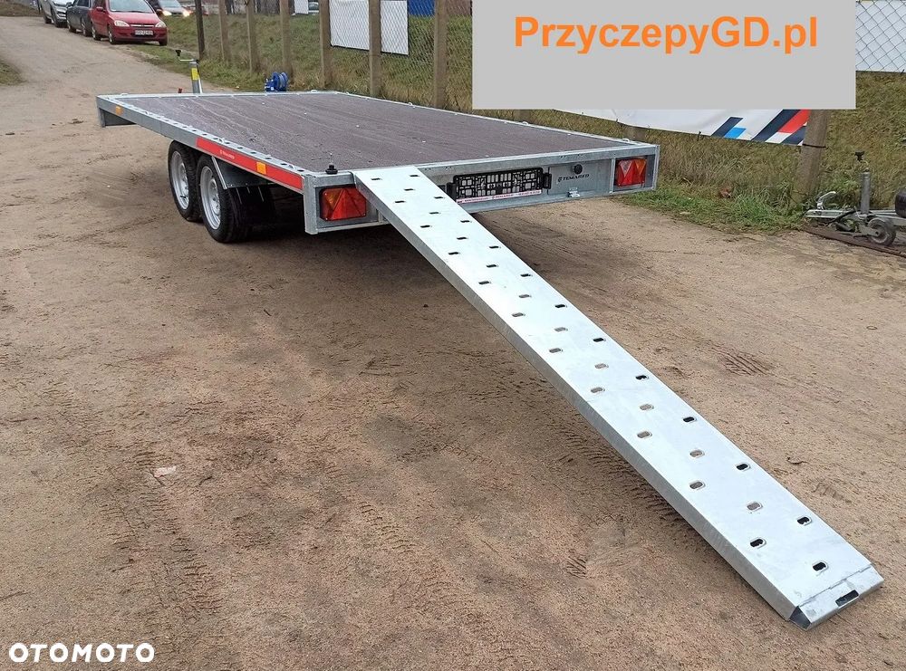 TEMARED Laweta CARPLATFORM 4,5m spawana przyczepa dmc 2,7T - 1