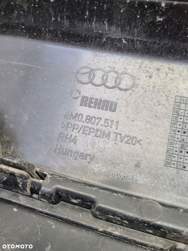 audi q7 4m0 s-line sq7 lift zderzak tył tylny - 11