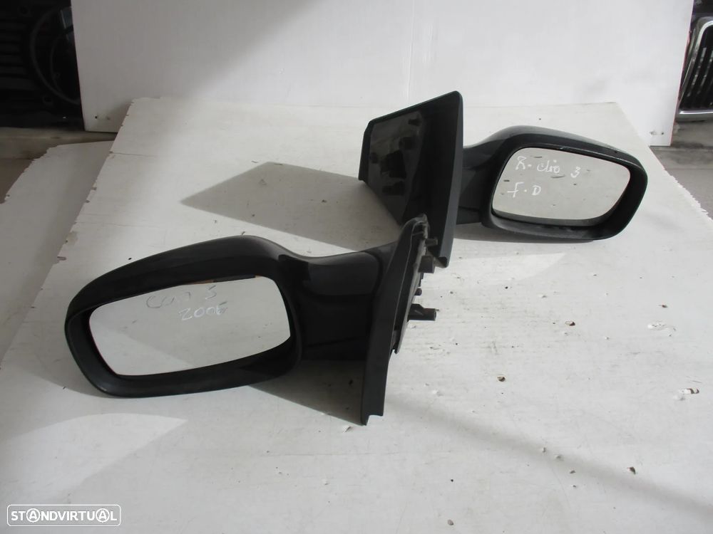 Espelho Retrovisor Renault Clio III 3 Esq Dto - 3
