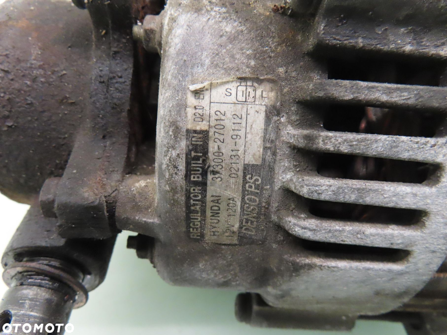 ALTERNATOR HYUNDAI SANTA FÉ I 2.0 CRDi 3730027012 021319112 - 4