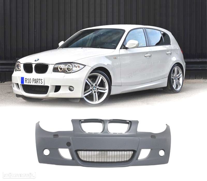 PÁRA-CHOQUES FRONTAL BMW SERIE 1 E81 E87 E82 E88 LOOK M 04-11 SRA - 1