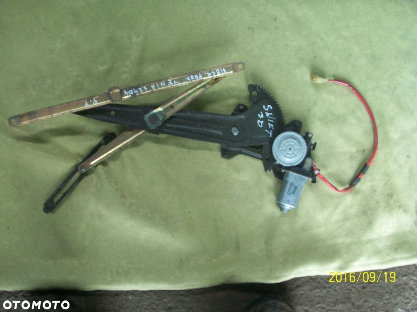PODNOŚNIK SZYBY PRAWY SUZUKI SWIFT MK 4 3D 96-04 - 1