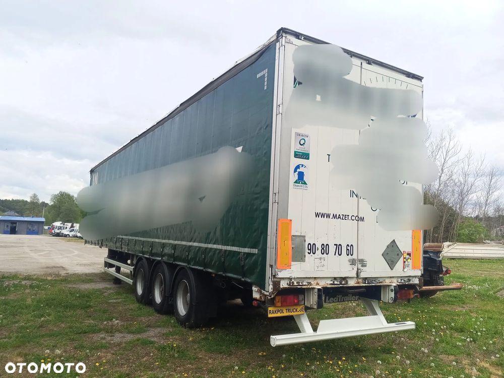 LeciTrailer Naczepa / mocna podłoga/ zbrojona plandeka - 4