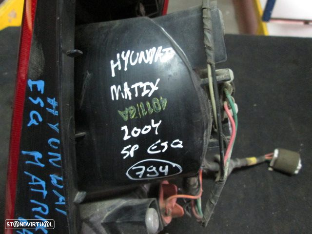 Farol Tras REF0794 HYUNDAI MATRIX 2004 5P ESQ HYUNDAI MATRIX 2004 1.5 CRDI 82CV 5P CINZA ESQ - 3