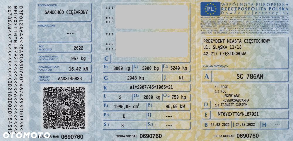 Ford Transit Custom L2 Krajowy 100% Bezwypadkowy I Właściciel Serwisowany w ASO Na Gwarancji - 8